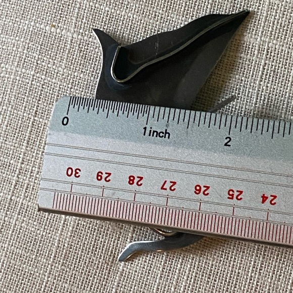 Vintage Brooch Sterling Silver Ed Wiener Signed Artist Piece modernist dancer - Picture 13 of 14